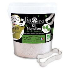 Koiran herkkuja pinaatilla 400 g