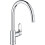 Grohe Kitchen faucet - Chrome - High C-shaped spout - Pull-out aerator - 360 rotation - Flow limiter - GROHE Start Flow - 1