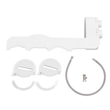G1/2 Bidet-Sprühgerät ABS Doppeldüse 75 cm