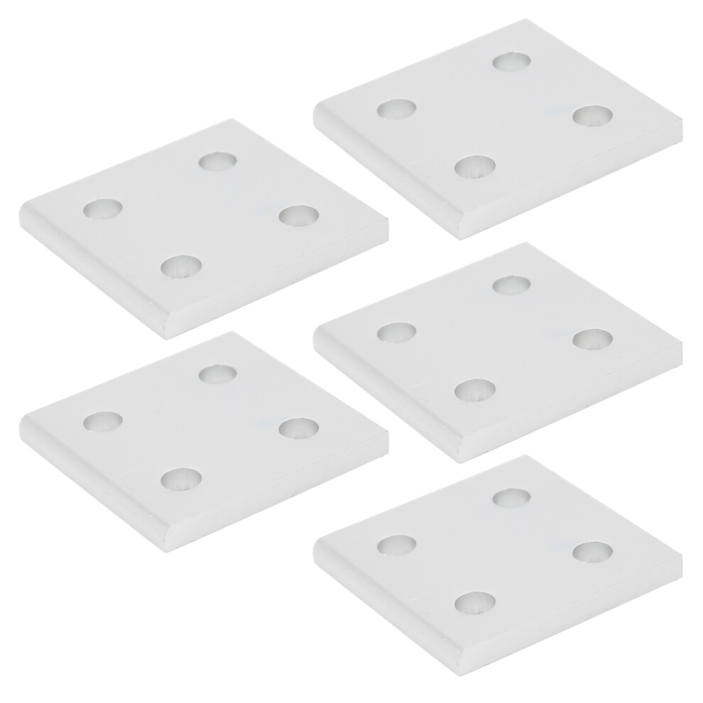 5Pcs Vertical 4-Hole Connection Plates For 2040 Aluminum Extrusion Profiles 4391379242884