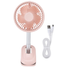 Napínací stolový ventilátor s 3 rýchlosťami, 120 osciláciou a USB