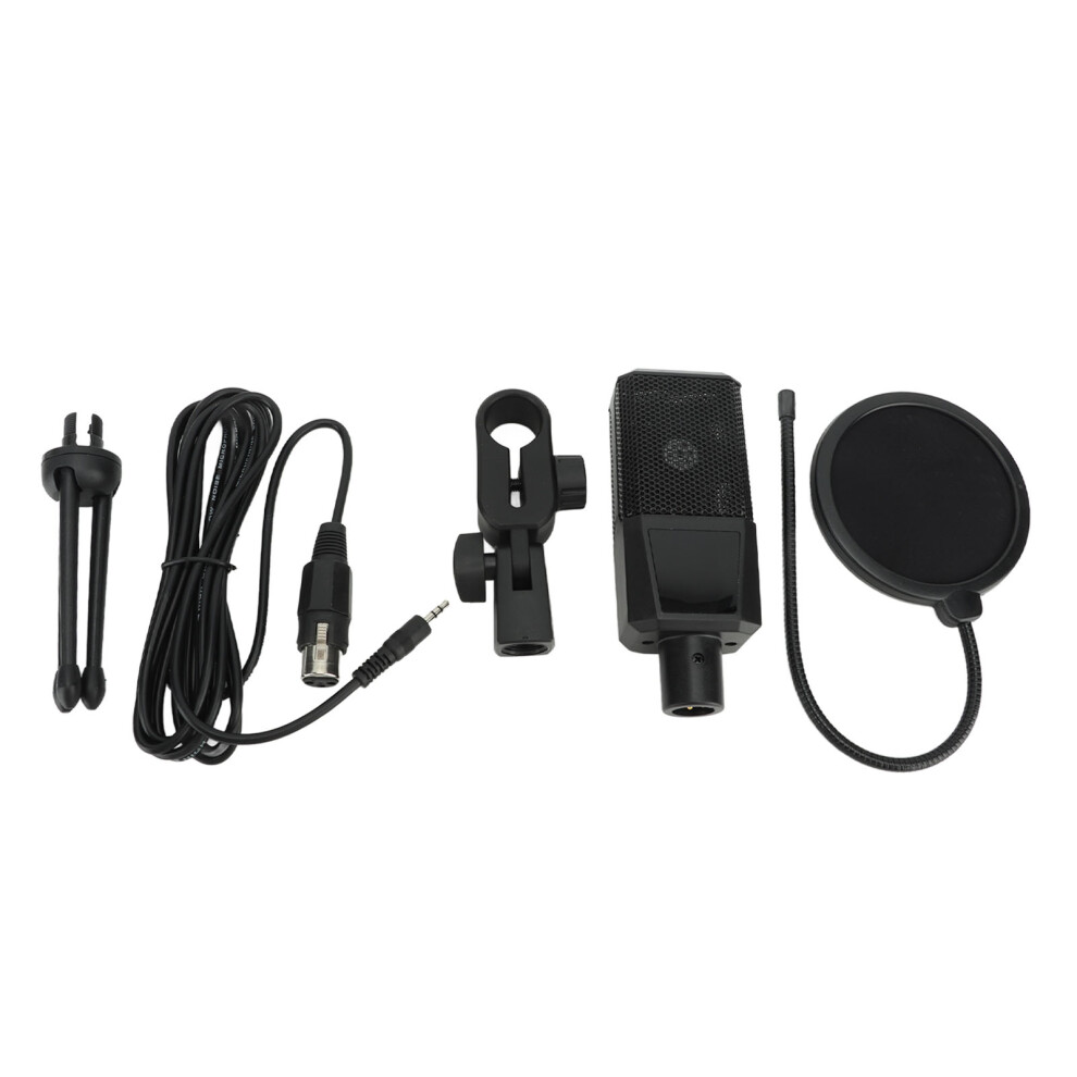 Microphone For Studio Sound, Flexible Gooseneck Design Ensures Optimal Positioning For Recording, Chatting, Podcasting And Video Conferencing 9425574415738
