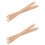 4Stk Beige Holz Strickschiffchen Webstick Für DIY 6