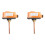 2X G1/2 Male Thread Hot Water Pipe Thermostat Temperature Controller 90 Celsius 1