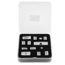 Dashboard AC Button Covers Aluminum Alloy Silver Trim Stickers Replacement For Jaguar XJ13-15Durable Scratch Resistant Elegant Design Easy To Apply