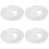 4Stk Unterrock Bügel Weiß Komfortabel Wedding Tutu 7