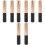 4Stk Lippen Make-Up Set Für Schwarz Silikon Holz 5