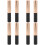 4Stk Lippen Make-Up Set Für Schwarz Silikon Holz 7
