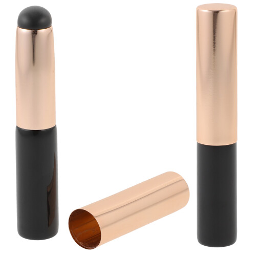 4Stk Lippen Make-Up Set Für Schwarz Silikon Holz 2