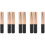 4Stk Lippen Make-Up Set Für Schwarz Silikon Holz 6