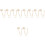 10Stk Gold Brosche Mit Fransen Kette Notenmotiv 6