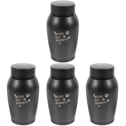 4Stk Tierurne Erinnerung Urne Kleine Aschebox 2