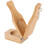 4Stk Tostones Holz Plantain Press Tool Khaki Ergonomisch 1