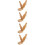 4Stk Tostones Holz Plantain Press Tool Khaki Ergonomisch 10