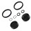 Piston De Aluminium Noir Résistant Température 1