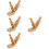 4Stk Tostones Holz Plantain Press Tool Khaki Ergonomisch 9