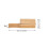 4Stk Tostones Holz Plantain Press Tool Khaki Ergonomisch 11