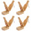 4Stk Tostones Holz Plantain Press Tool Khaki Ergonomisch 7