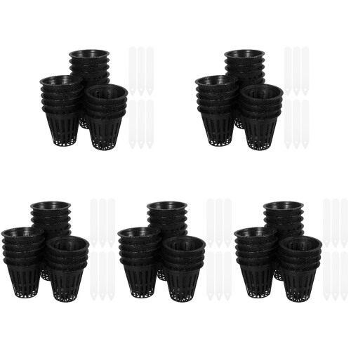5Sets Netztöpfe Kunststoff Mit Pflanzetiketten 2