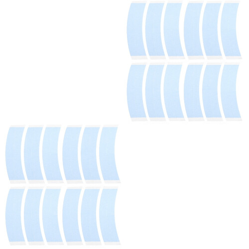 72Stk Blauer Haarteil Wig Tape Doppelseitig Bequem 2