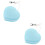 2Stk Skyblue Brillen- Und Bildschirmputzer Aus Stabilem PP-Material 7