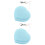 2Stk Skyblue Brillen- Und Bildschirmputzer Aus Stabilem PP-Material 6