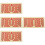 4Sets Interhemisphärisches Lernspiel Holzrot Kinder Intelligenzspiel 8