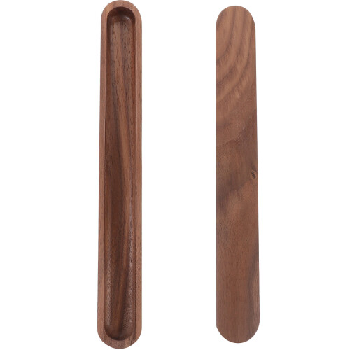 5Stk Holz Essstäbchen Box Mit Deckel, Reisetasche, Leicht Und Robust