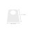 200Pcs Transparent Plastic Hang Tabs with Adhesive for Retail Display 2