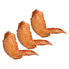 15Pcs Realistic Brown Simulated Chicken Wing Model for Photo Props