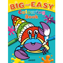 Big amp Easy Colouring Books Crab Paperback Book