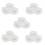 5Pcs Path Mold Maple Leaf Concrete Manually Plastic Stepping Stone Paving Molds for Pavement Courtyards Square 1