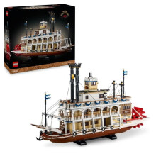 LEGO Ideas 21356 Exklusiv Cdiscount Mississippi-Dampfschiff - Konstruktion Set für Erwachsene
