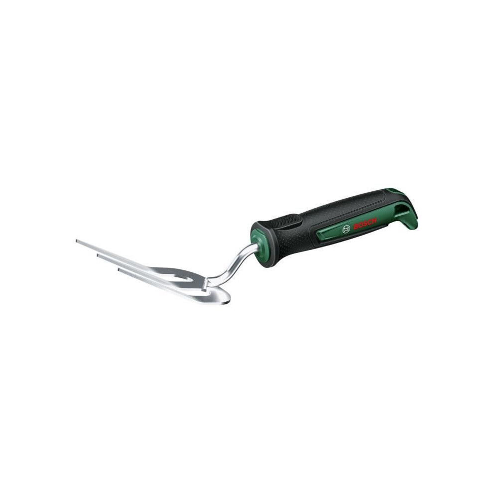 Bosch Garden Hand Tool Hand Fork (For Weeding, Robust, Stainless Steel, Soft Grip Handle, Ergonomic Design)