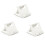 3X Tablet Stand Desktop Support Portable Double Folding Stand Suitable for     Tablet Stand White 1