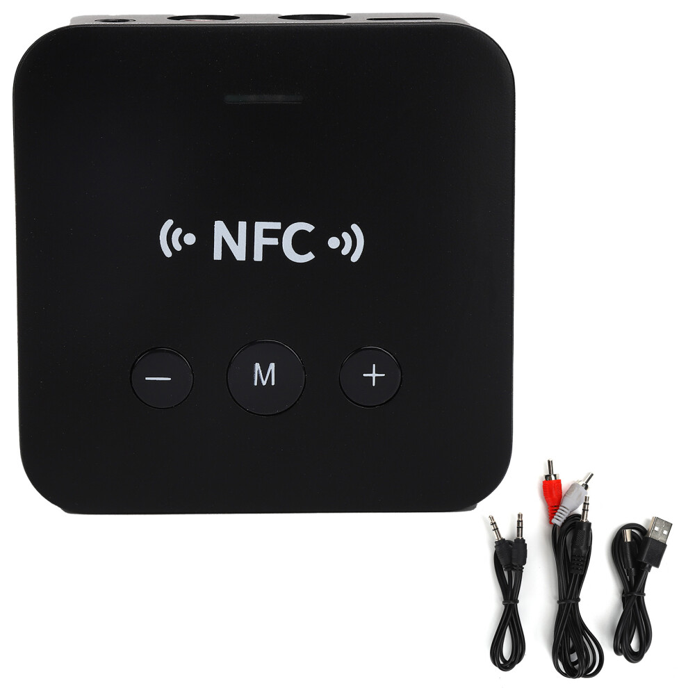 High Resolution Bluetooth Receiver For Home Theater, Supports Apt X And Aac Formats With Memory Card Playback And Wireless Range Up To 33 Feet 9012494040821