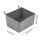 8 Pieces Pegboard Bins Kit Pegboard Parts Storage Pegboard Accessories Workbench Bins for Organizing Hardware(Grey) 8
