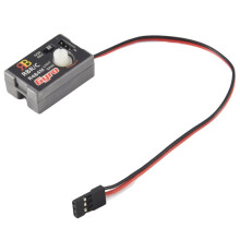 Giroscopio Giroscopio para WPL D12 1/10 RC Car Drift Racing Car Salida de DireccióN DiseñO Compacto Integrado y Ligero