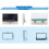 Driver Board P-134 VU Meter Drive Board VU Meter Audio Backlight Analog Digital Power Meter 6