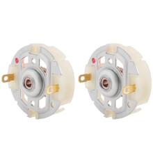 2Pcs Rs550 Motor Motor with Copper Brush Charging Drill Electric Screwdriver Brush Holder