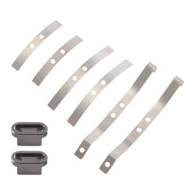 2 Pair Steel Leaf Springs Suspension for WPL D12 B14 B24 B16 B36 RC Truck Car Upgrade Parts Accessories