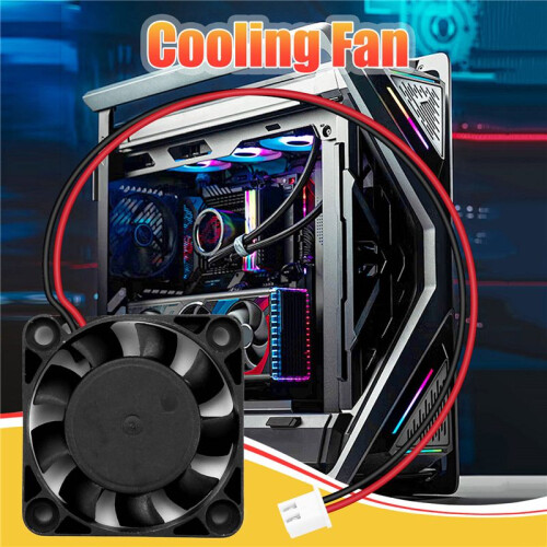40mm x 40mm x 10mm 4010 9 Blade Brushless  12V Cooling Fan 1
