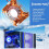 PC Computer Laptop CPU VGA-Grafikkarte 55mm Kuehler Quadrat Luefter 4
