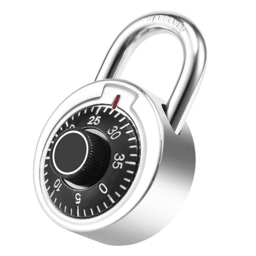Master Coded Lock 50mm With Round Fixed Dial Combination Padlock
