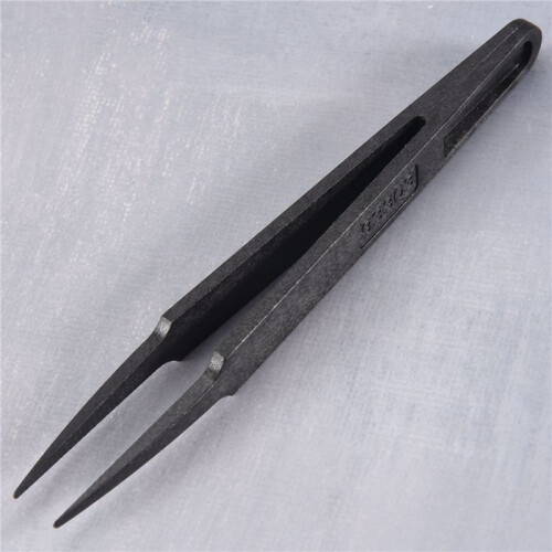 Pinzetta nero in plastica anti-statica Repair Tool 2