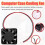 40mm x 40mm x 10mm 4010 9 Blade Brushless  12V Cooling Fan 6