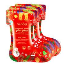 3Pcs Foot Mask Thanksgiving Christmas Gift for Dry Foot Foot SPA Exfol