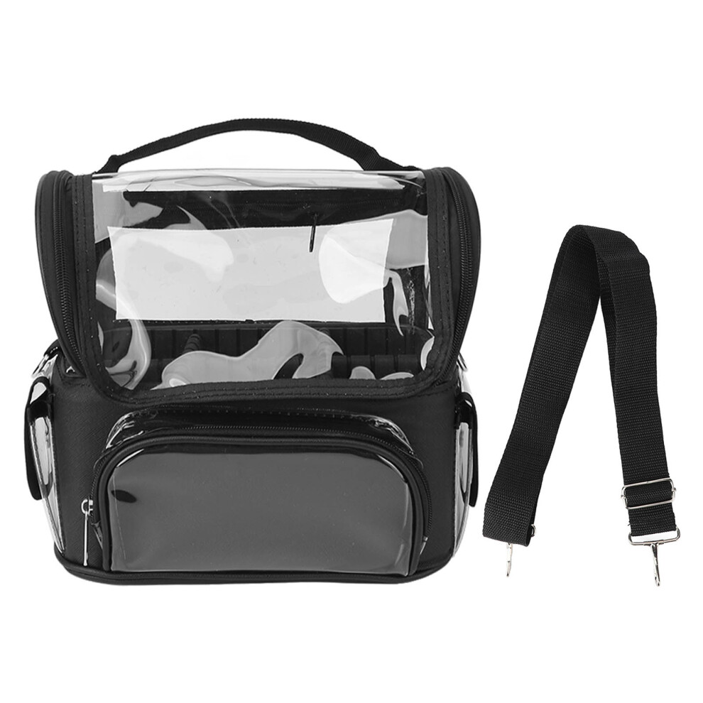 Professional Makeup Brush Holder Ample Storage Space With Dedicated Scissor Compartment And Simple Stylish Design, High Quality Visual TPU And Protec