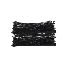 100 Pcs 150 x 1.8mm Electrical Cable Tie Wrap Nylon Fastening Black
