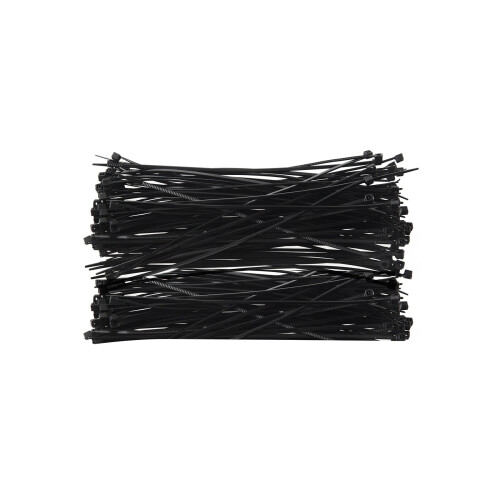 100 Pcs 150 x 1.8mm Electrical Cable Tie Wrap Nylon Fastening Black